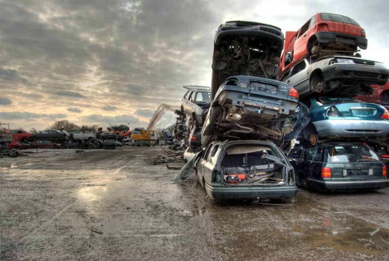 mise à la casse d'épave de voiture à Gignac (34)